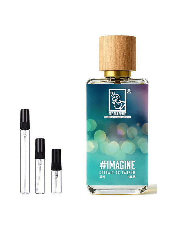 Dua Fragrances Dua Imagine Extrait sample – decant in a glass spray vial (2, 5 or 10 ml)