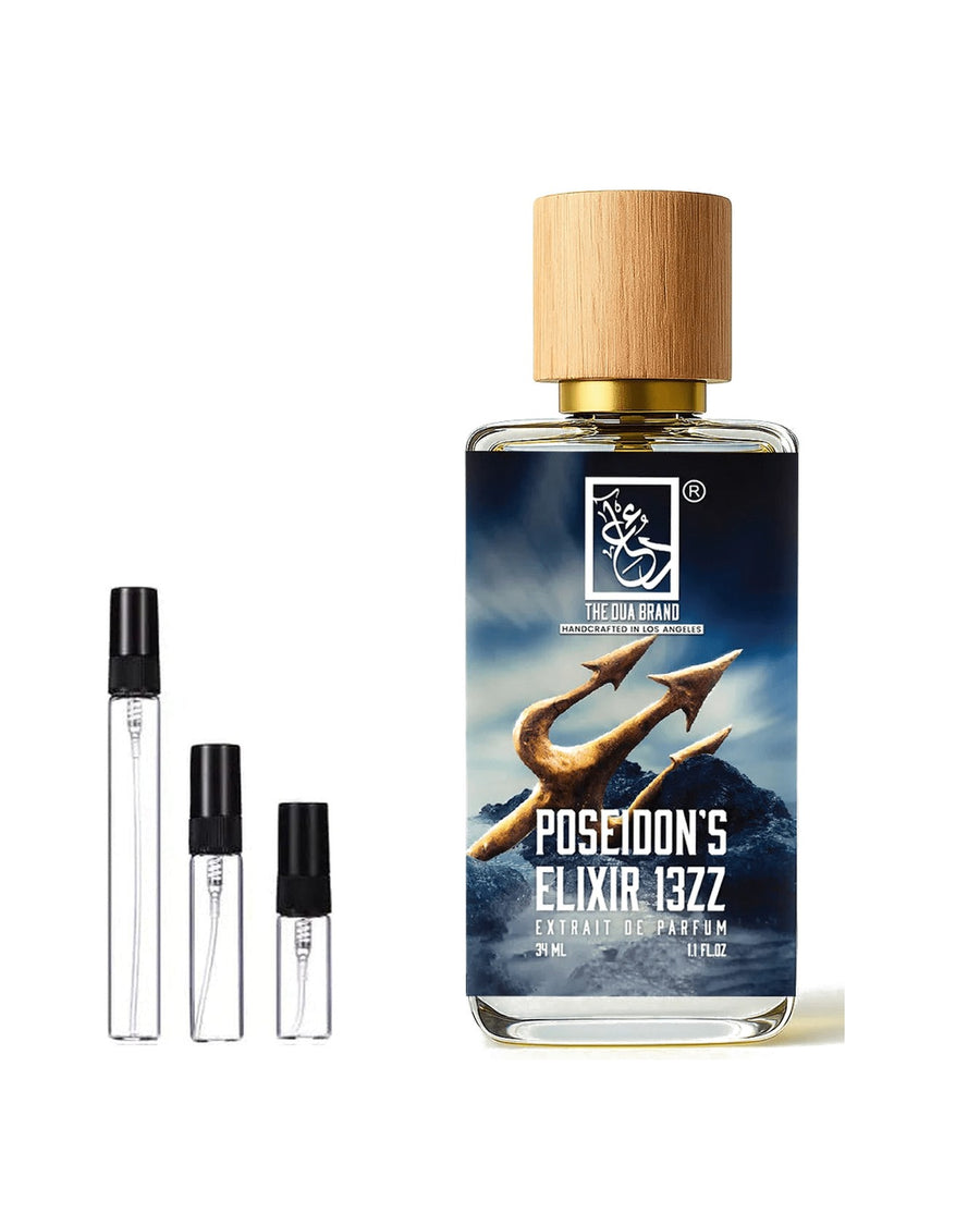 Dua Fragrances Dua Poseidon's Elixir 13ZZ Extrait sample – decant in a glass spray vial (2, 5 or 10 ml)