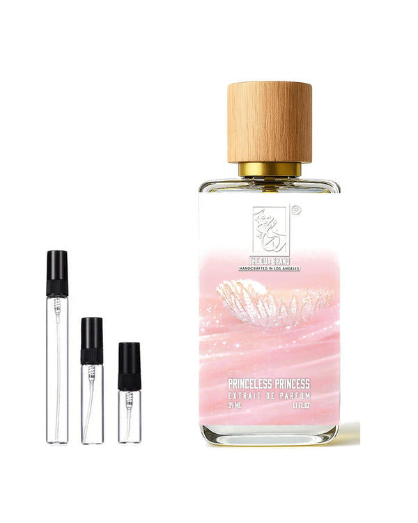 Dua Fragrances Dua Princeless Princess Extrait sample – decant in a glass spray vial (2, 5 or 10 ml)