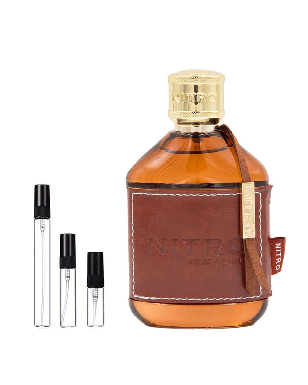 Dumont Nitro Pour Homme sample – decant in a glass spray vial (2, 5 or 10 ml)