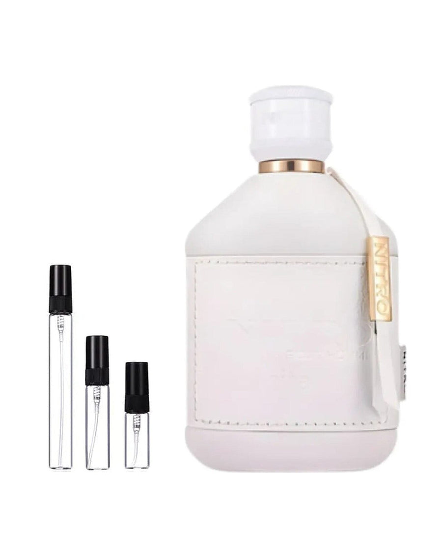 Dumont Nitro White sample – decant in a glass spray vial (2, 5 or 10 ml)