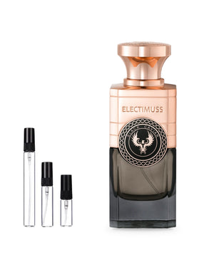 Electimuss Black Caviar sample – decant in a glass spray vial (2, 5 or 10 ml)