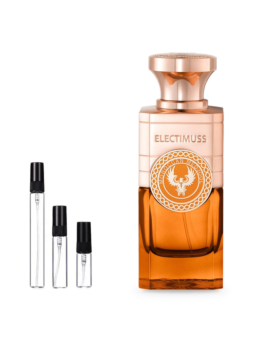 Electimuss Moroccan Medjool sample – decant in a glass spray vial (2, 5 or 10 ml)