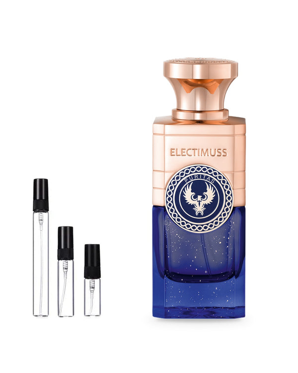 Electimuss Puritas sample – decant in a glass spray vial (2, 5 or 10 ml)