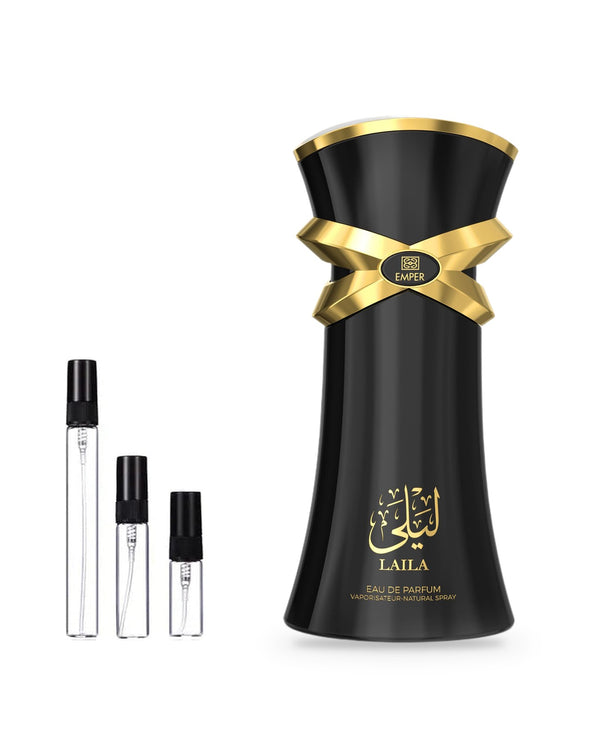 Emper Laila sample – decant in a glass spray vial (2, 5 or 10 ml)