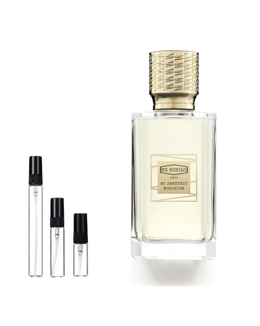 Ex Nihilo My Sweetest Morphine sample – decant in a glass spray vial (2, 5 or 10 ml)
