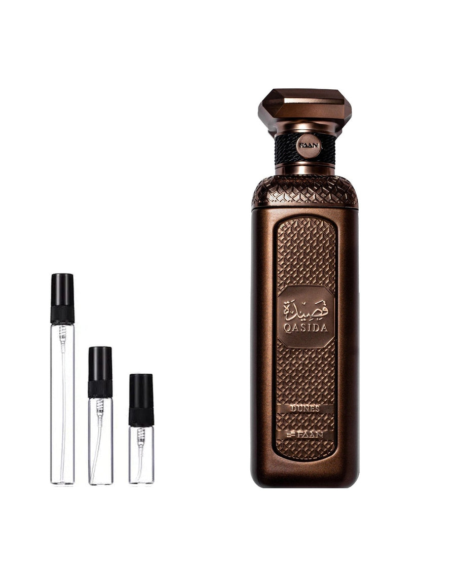 Faan Qasida Dunes sample – decant in a glass spray vial (2, 5 or 10 ml)