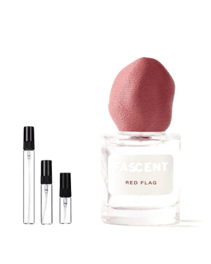 Fascent Red Flag Sample – 2, 5 or 10 ml decant in a glass spray vial
