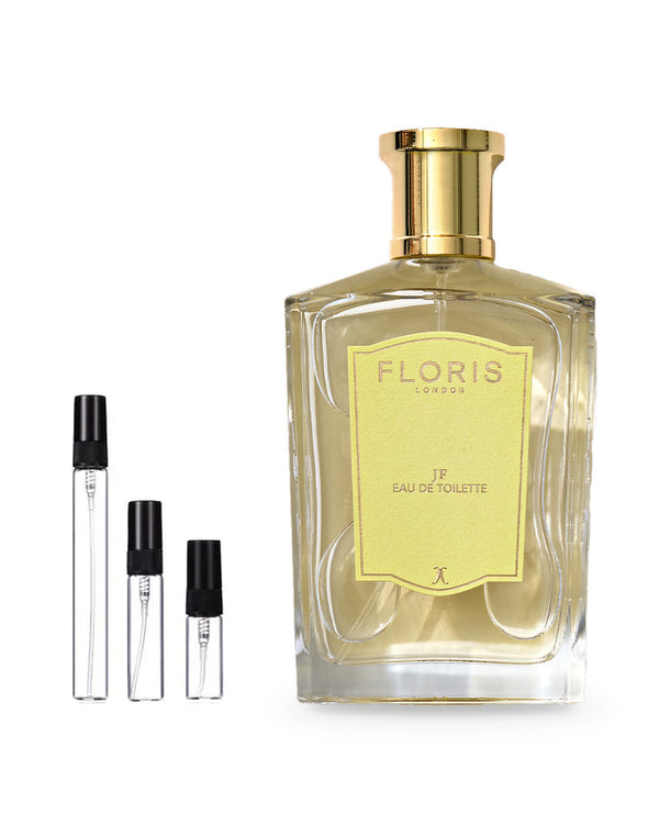 Floris Jf sample – decant in a glass spray vial (2, 5 or 10 ml)
