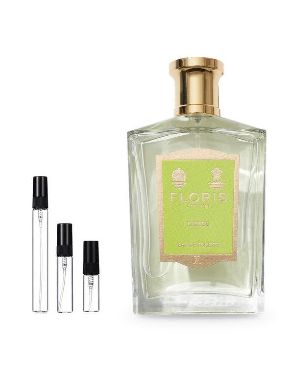 Floris Limes sample – decant in a glass spray vial (2, 5 or 10 ml)