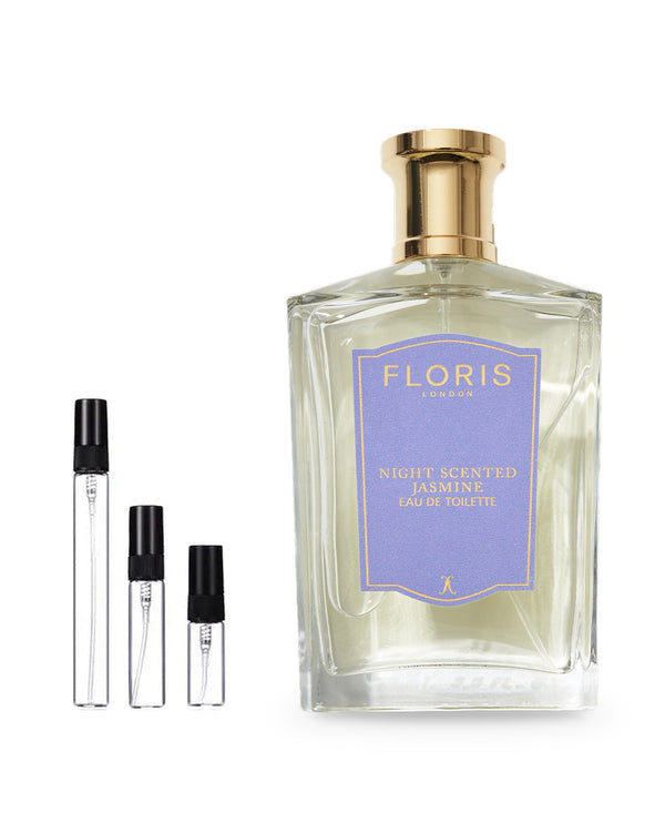 Floris Night Scented Jasmine sample – decant in a glass spray vial (2, 5 or 10 ml)