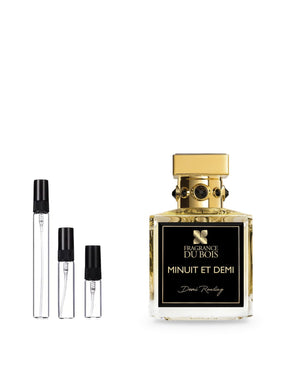 Fragrance Du Bois Minuit et Demi sample – decant in a glass spray vial (2, 5 or 10 ml)