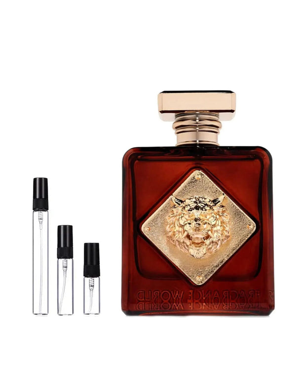 Fragrance World Apex sample – decant in a glass spray vial (2, 5 or 10 ml)