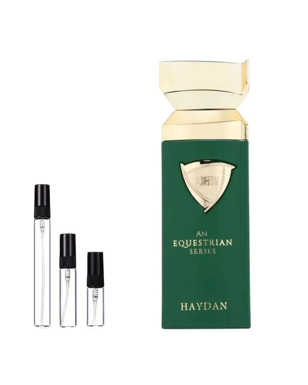French Avenue An Equestrian Series Haydan sample – decant in a glass spray vial (2, 5 or 10 ml)
