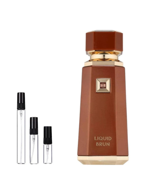 French Avenue Liquid Brun sample – decant in a glass spray vial (2, 5 or 10 ml)