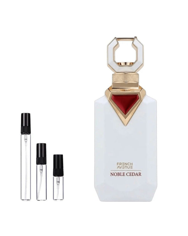 French Avenue Noble Cedar sample – decant in a glass spray vial (2, 5 or 10 ml)