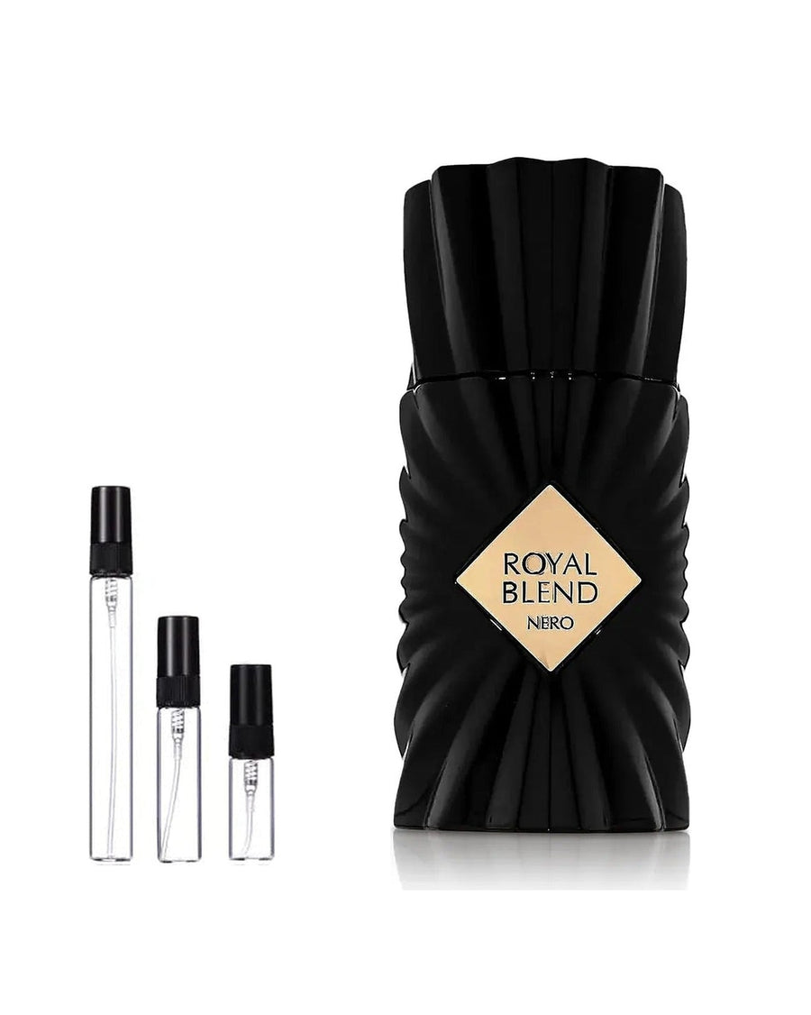 French Avenue Royal Blend Nero sample – decant in a glass spray vial (2, 5 or 10 ml)