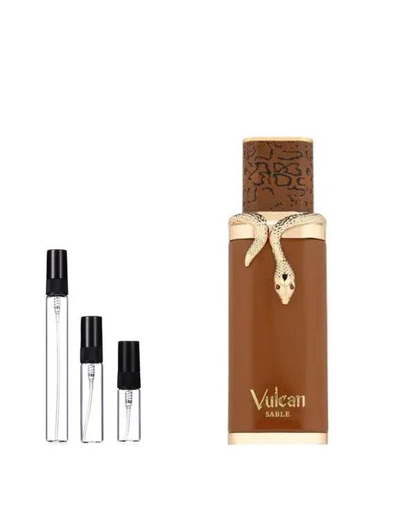 French Avenue Vulcan Sable sample – decant in a glass spray vial (2, 5 or 10 ml)