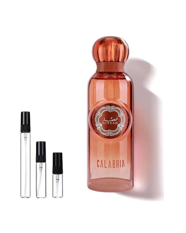 Gissah Calabria sample – decant in a glass spray vial (2, 5 or 10 ml)