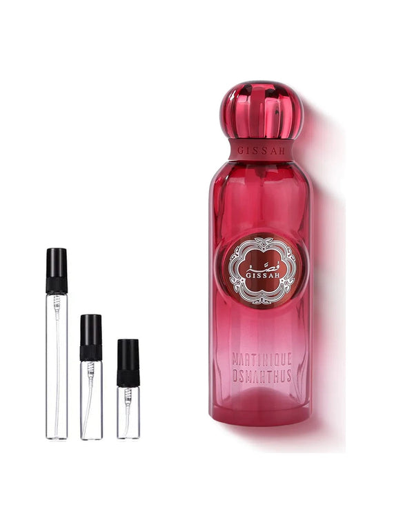 Gissah Martinique Osmanthus sample – decant in a glass spray vial (2, 5 or 10 ml)