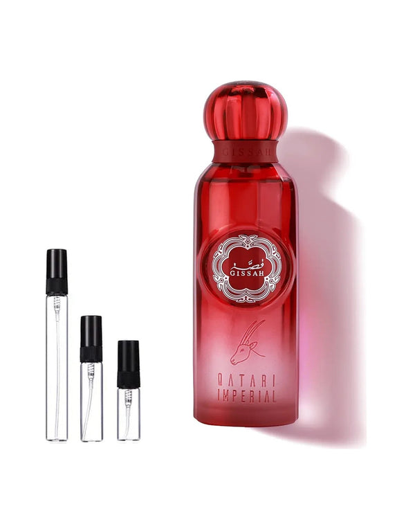 Gissah Qatari Imperial sample – decant in a glass spray vial (2, 5 or 10 ml)