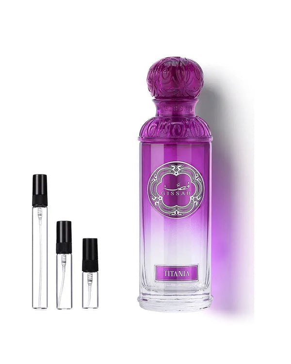 Gissah Titania sample – decant in a glass spray vial (2, 5 or 10 ml)