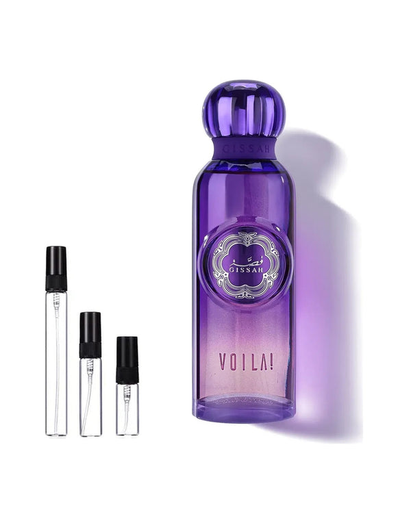 Gissah Voila sample – decant in a glass spray vial (2, 5 or 10 ml)