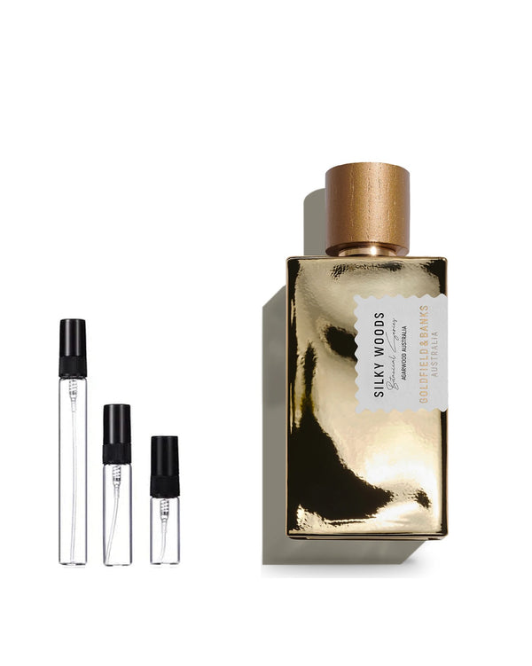 Goldfield &amp; Banks Silky Woods Eau de Parfum Sample – 2, 5 or 10 ml decant in a glass spray vial