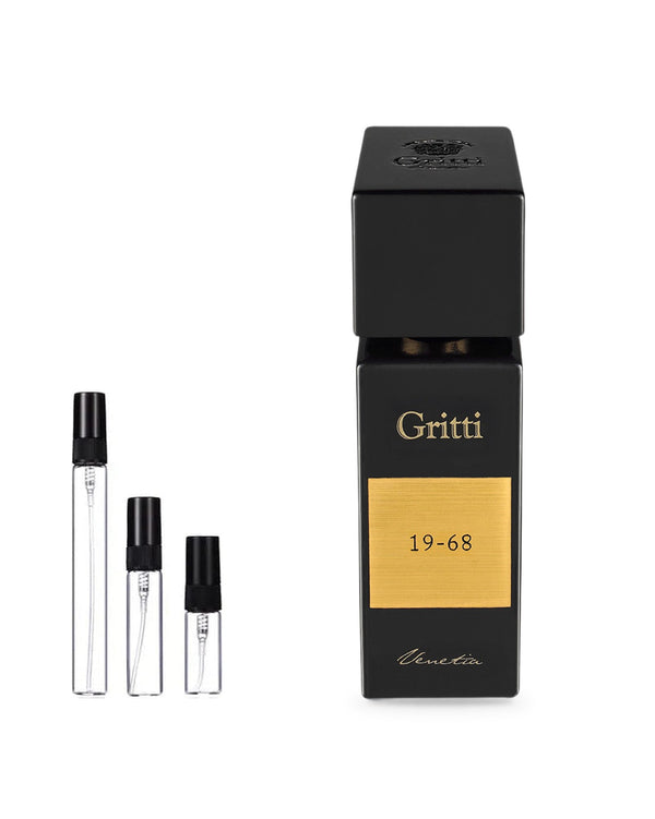 Gritti 19-68 sample – decant in a glass spray vial (2, 5 or 10 ml)