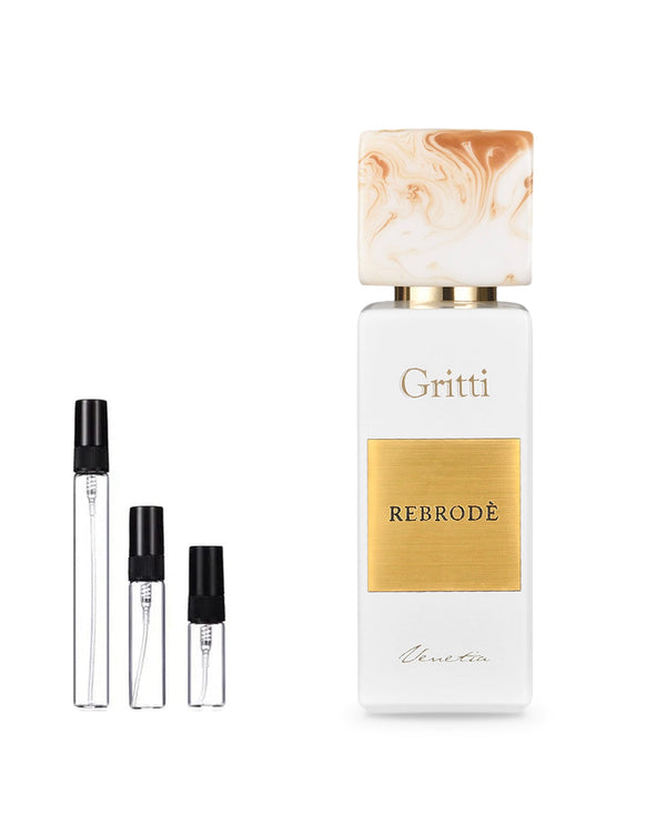 Gritti Rebrode sample – decant in a glass spray vial (2, 5 or 10 ml)