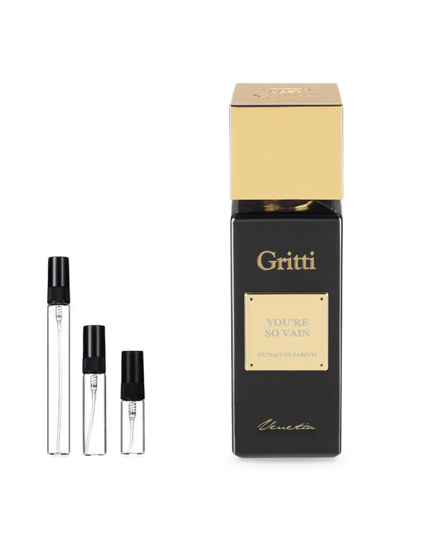 Gritti You're So Vain sample – decant in a glass spray vial (2, 5 or 10 ml)