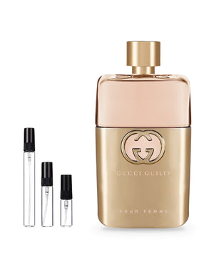 Gucci Guilty Pour Femme sample – decant in a glass spray vial (2, 5 or 10 ml)