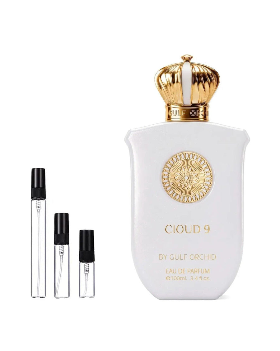 Gulf Orchid Cloud 9 sample – decant in a glass spray vial (2, 5 or 10 ml)