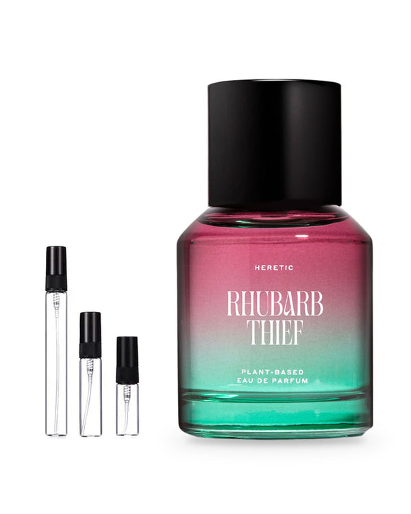Heretic Rhubarb Thief sample – decant in a glass spray vial (2, 5 or 10 ml)