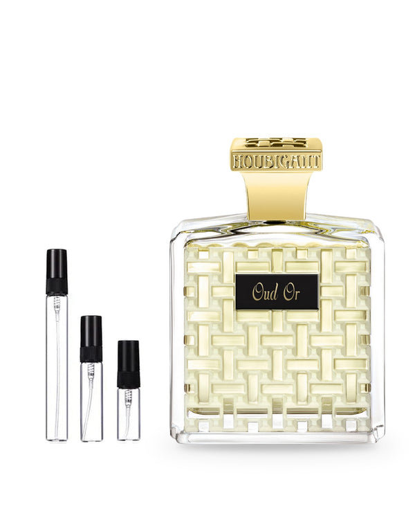 Houbigant Oud Or sample – decant in a glass spray vial (2, 5 or 10 ml)