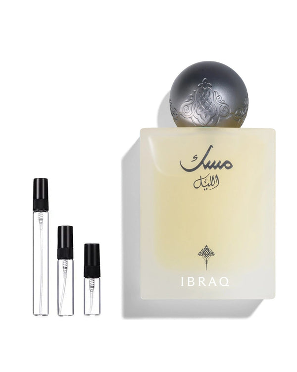 Ibraheem Al Qurashi Al-Lail sample – decant in a glass spray vial (2, 5 or 10 ml)