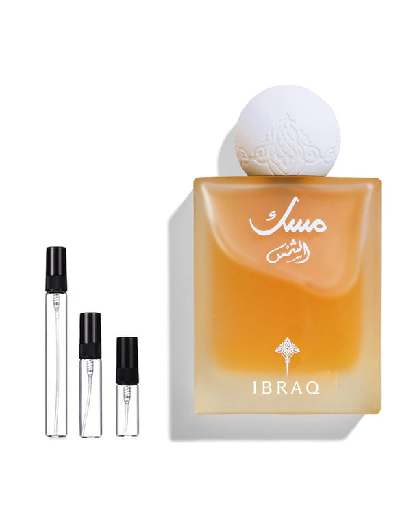 Ibraheem Al Qurashi Al-Shams sample – decant in a glass spray vial (2, 5 or 10 ml)