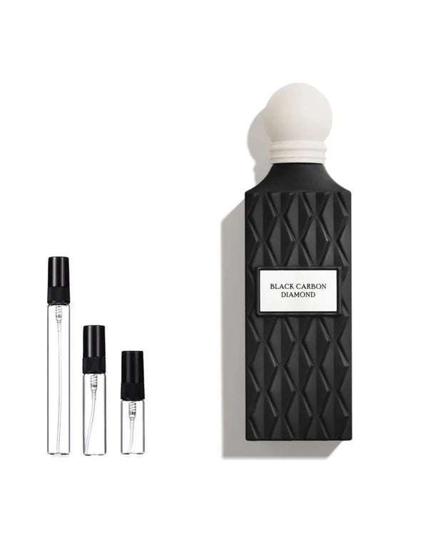 Ibraheem Al Qurashi Carbon Diamond sample – decant in a glass spray vial (2, 5 or 10 ml)