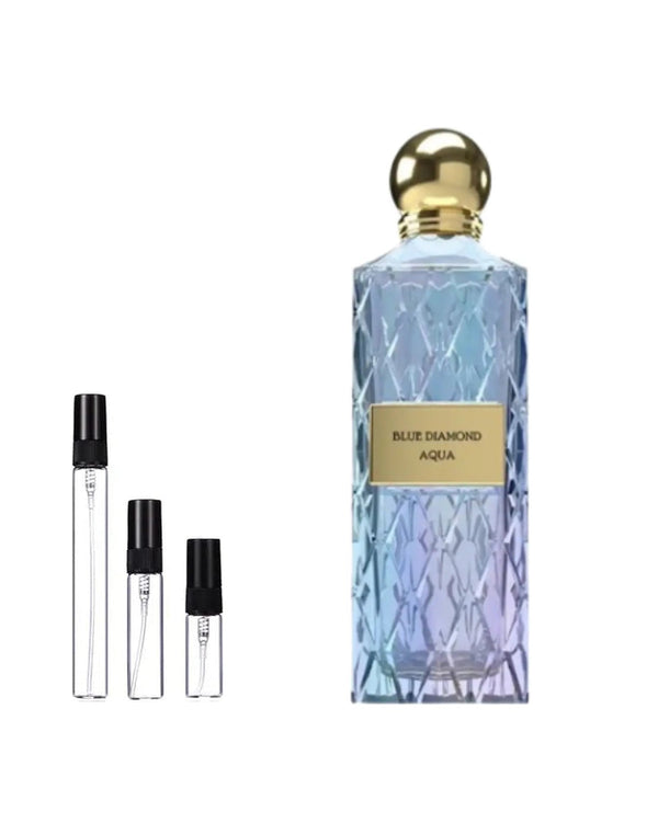 Ibraheem Al Qurashi Diamond Aqua sample – decant in a glass spray vial (2, 5 or 10 ml)