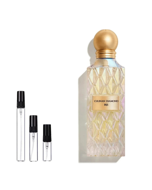 Ibraheem Al Qurashi Diamond Iris sample – decant in a glass spray vial (2, 5 or 10 ml)