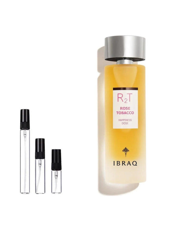 Ibraheem Al Qurashi Dose - Rose Tobacco sample – decant in a glass spray vial (2, 5 or 10 ml)