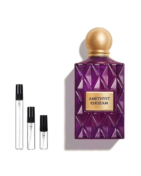 Ibraheem Al Qurashi Khozam sample – decant in a glass spray vial (2, 5 or 10 ml)