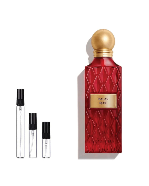 Ibraheem Al Qurashi Rose sample – decant in a glass spray vial (2, 5 or 10 ml)