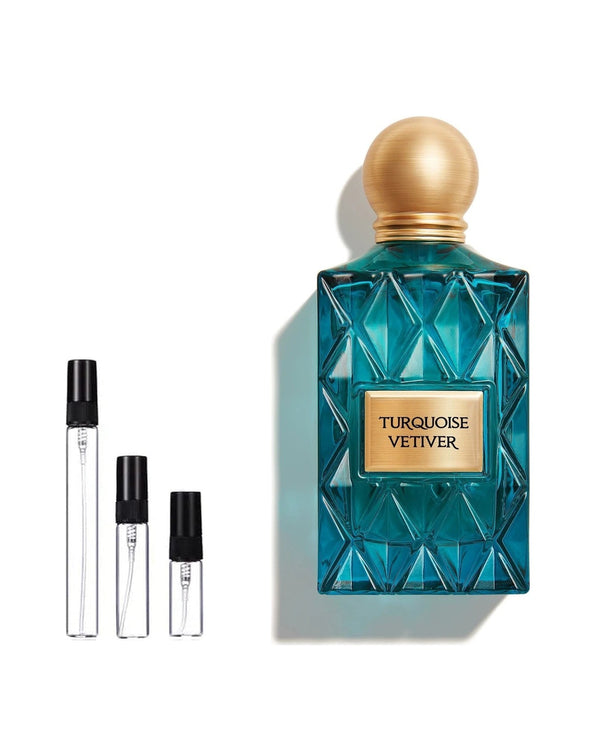 Ibraheem Al Qurashi Vetiver sample – decant in a glass spray vial (2, 5 or 10 ml)