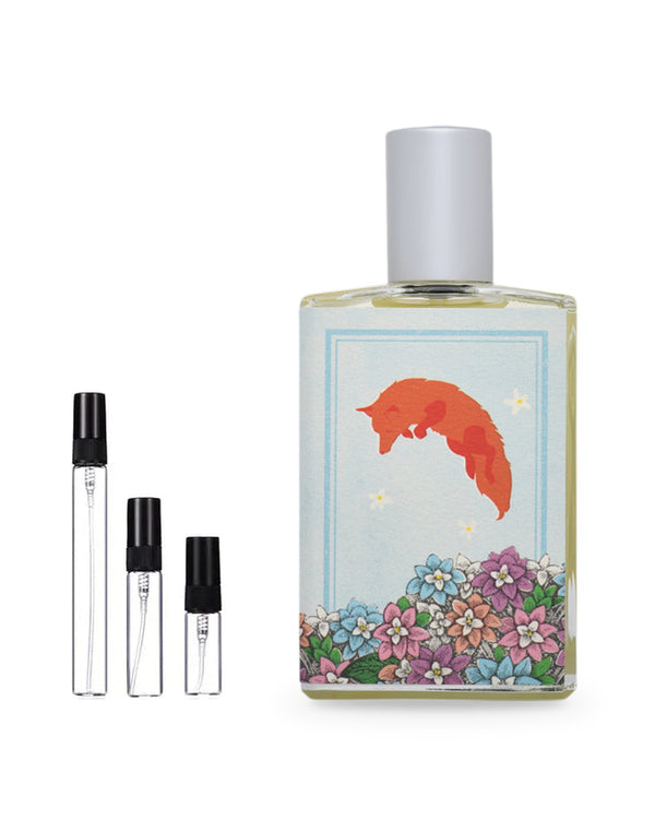 Imaginary Authors Fox In The Flowerbed sample – decant in a glass spray vial (2, 5 or 10 ml)