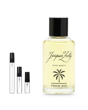 Jacques Zolty Pieds Nus sample – decant in a glass spray vial (2, 5 or 10 ml)