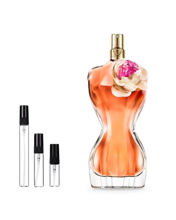 Jean Paul Gaultier La Belle Flower Edition sample – decant in a glass spray vial (2, 5 or 10 ml)