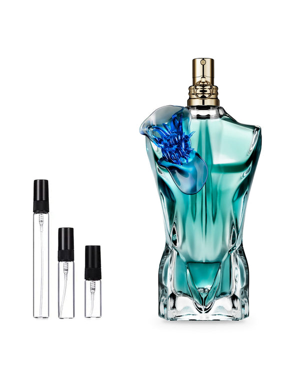 Jean Paul Gaultier Le Beau Flower Edition sample – decant in a glass spray vial (2, 5 or 10 ml)