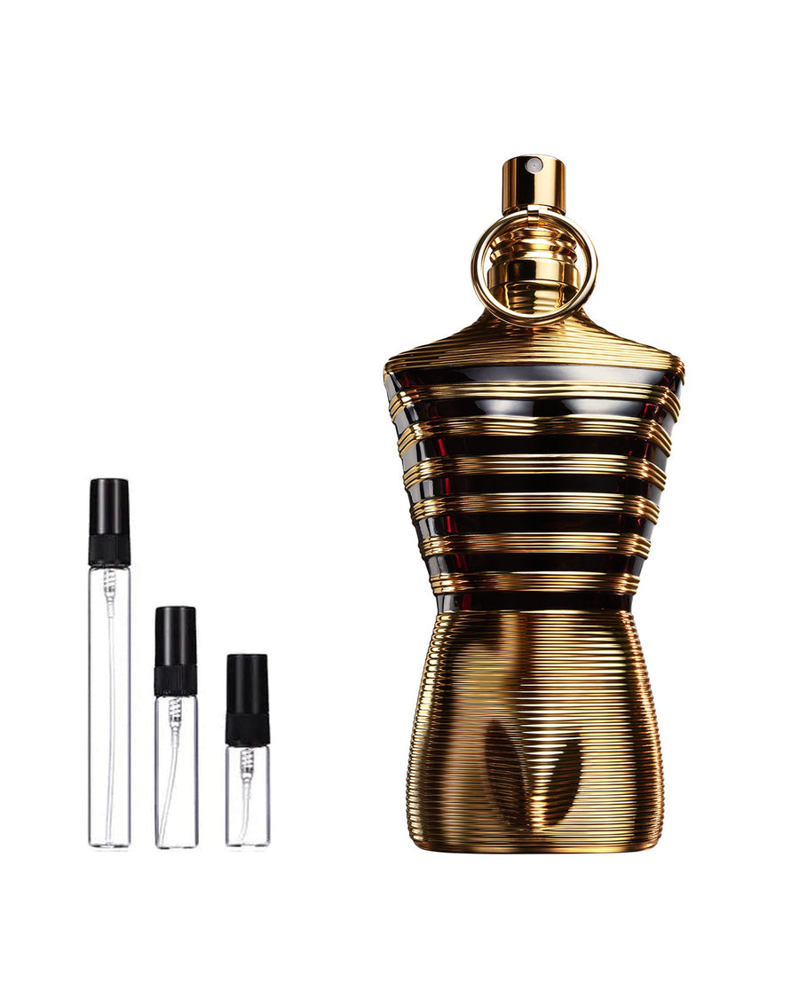 Jean Paul Gaultier Le Male Elixir sample – decant in a glass spray vial (2, 5 or 10 ml)