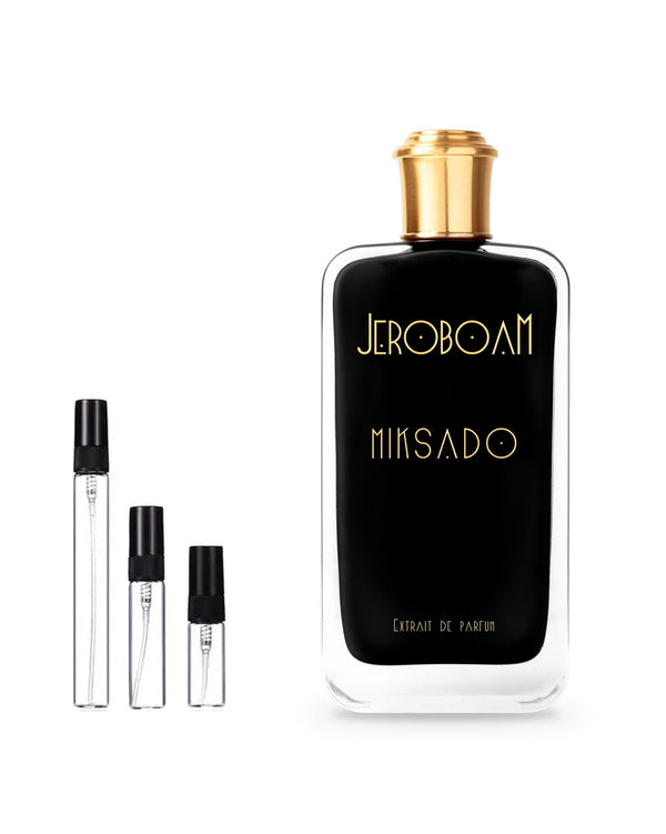 Jeroboam Miksado sample – decant in a glass spray vial (2, 5 or 10 ml)